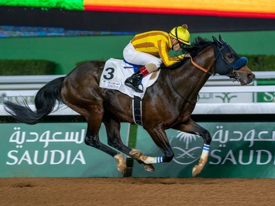 Dancing Prince Storms To Victory in the Gr.3 Riyadh Dirt ... Image 1